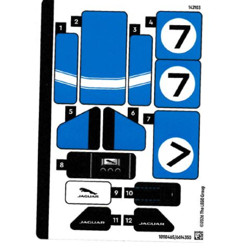 Sticker Sheet 2 for Set 77264-1