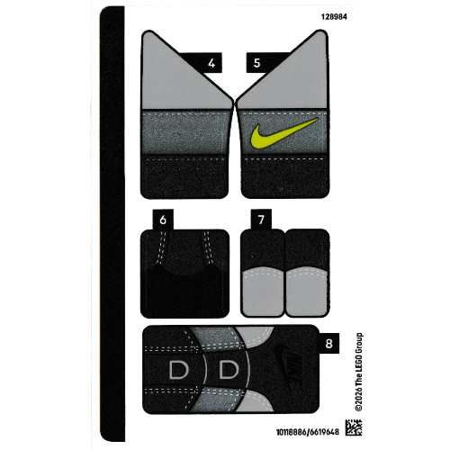 Sticker Sheet 2 for Set 43025-1