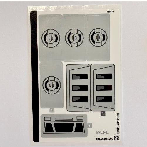 Sticker Sheet for Set 75454-1