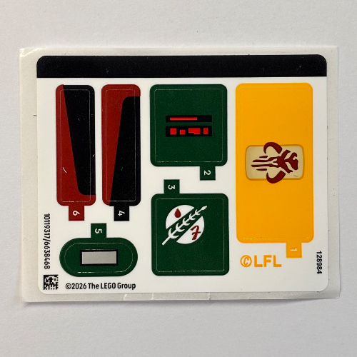 Sticker Sheet for Set 75455-1