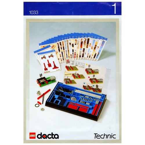 Activity Booklet 1 - Parts Tray Organizer Card - Set 1032