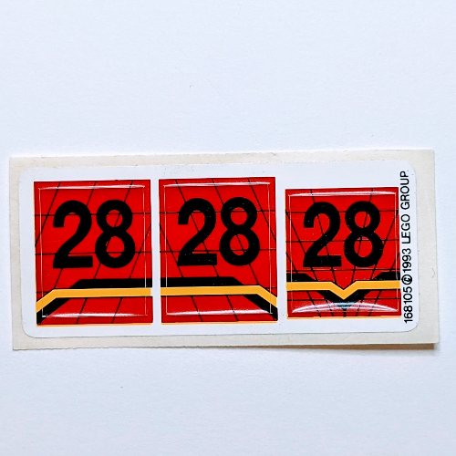 Sticker Sheet for Set 8808-1