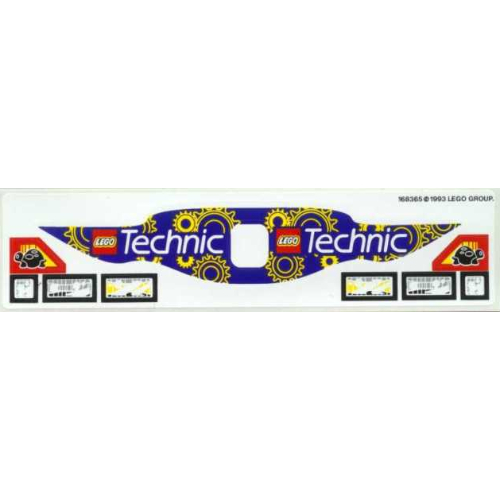 Sticker Sheet for Set 8858-1