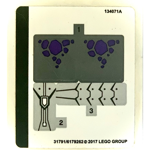 Sticker Sheet for Set 70359-1