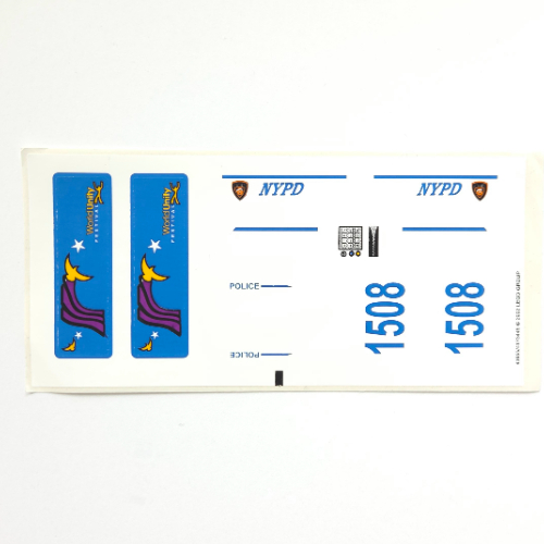 Sticker Sheet for Set 1376-1