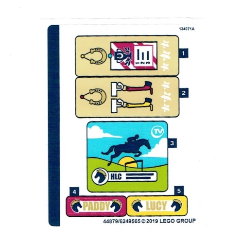 Sticker Sheet for Set 41367-1