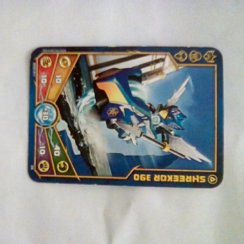 Trading Card, Legends of Chima Deck #1: 36 [Shreekor 390]
