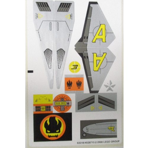 Sticker Sheet for Set 8630-1