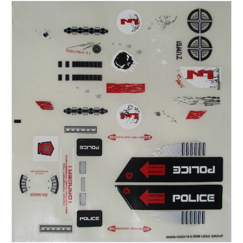 Sticker Sheet for Set 5973-1