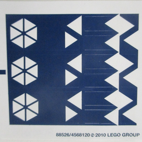 Sticker Sheet for Set 8086-1