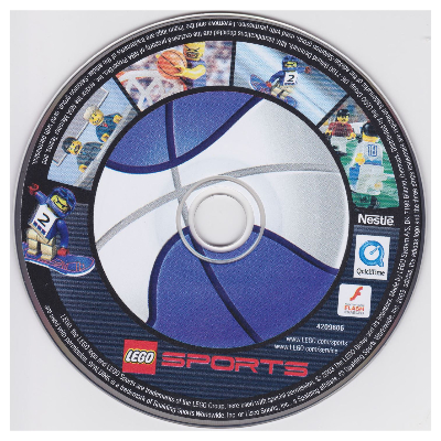 LEGO part CD-Rom, Nesquik Promotional Sports 1