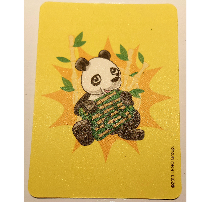 Game Card, Duplo Memory Game - Panda
