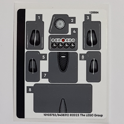 Image of part Sticker Sheet for Set 76915-1