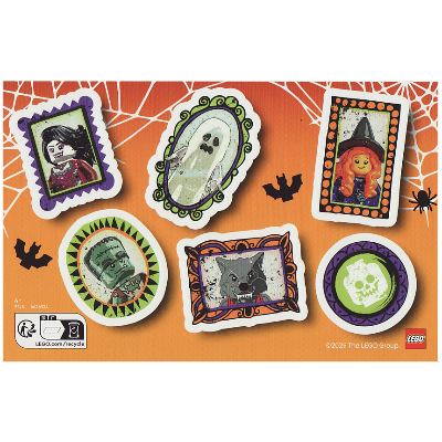 Sticker Sheet, Halloween