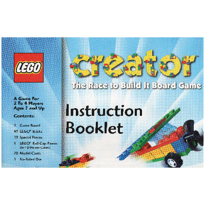 Creator Board Game Instructions