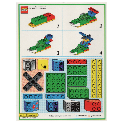 Creator Board Game Model Card (Green): Flying Boat