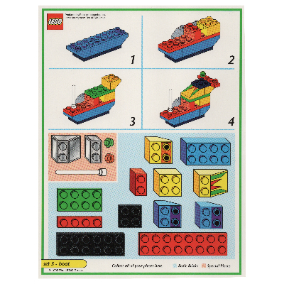 Creator Board Game Model Card (Green): Boat