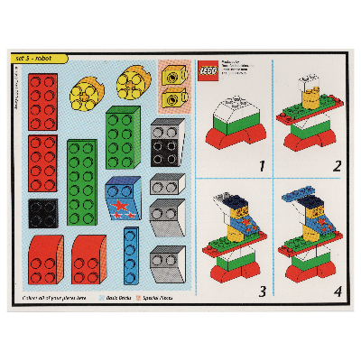 Creator Board Game Model Card (Black): Robot