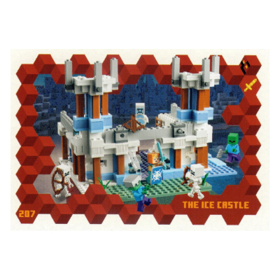 Trading Card, Minecraft Series 3 On Fire, Standard Card - The Ice Castle