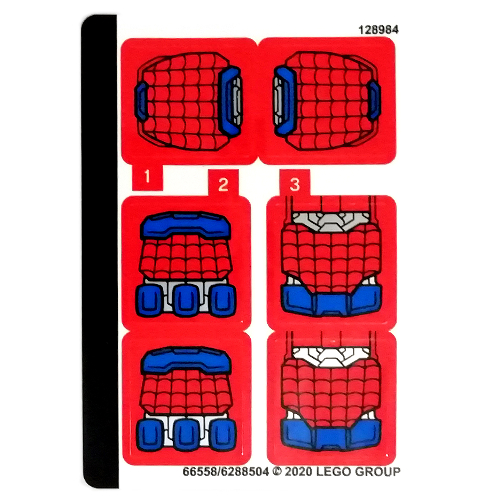 Image of part Sticker Sheet for Set 76146-1