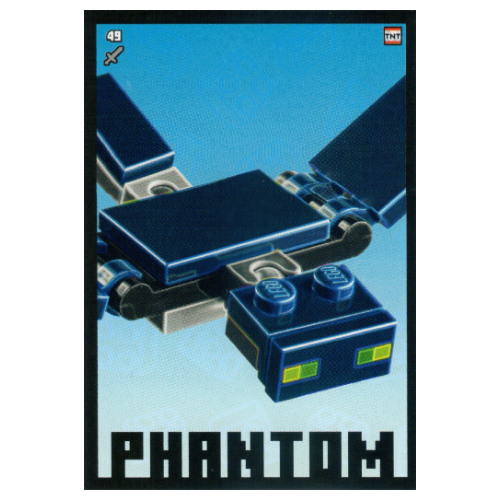Trading Card, Minecraft Series 2 Boom-Bastic, Standard Card - Phantom