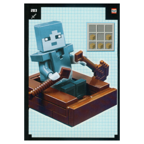 Trading Card, Minecraft Series 2 Boom-Bastic, Standard Card - Boat