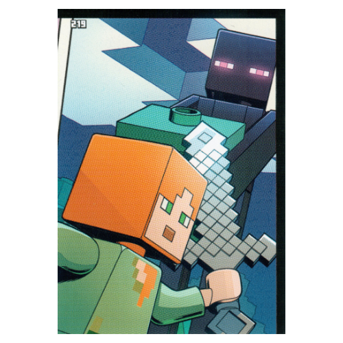 Trading Card, Minecraft Series 2 Boom-Bastic, Standard Card - Comic Fun