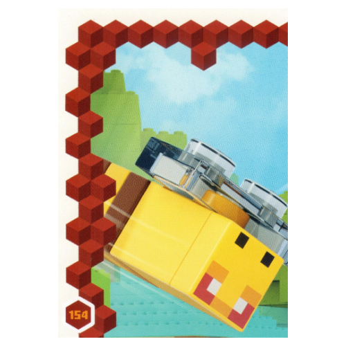 Trading Card, Minecraft Series 3 On Fire, Standard Card - Overworld