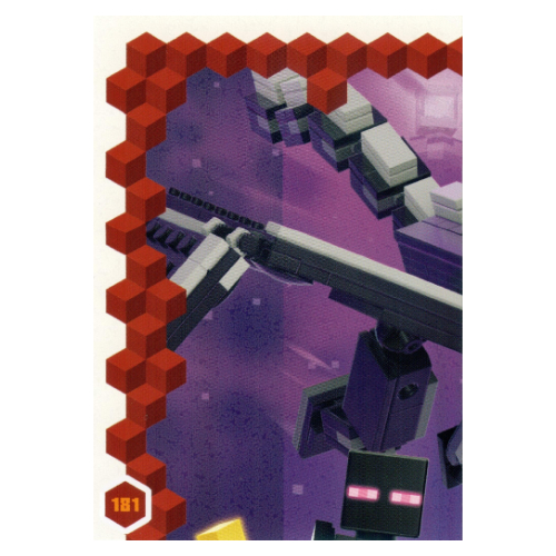 Trading Card, Minecraft Series 3 On Fire, Standard Card - End