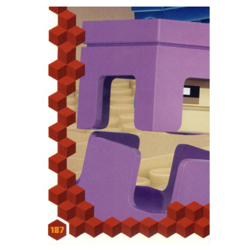 Trading Card, Minecraft Series 3 On Fire, Standard Card - End