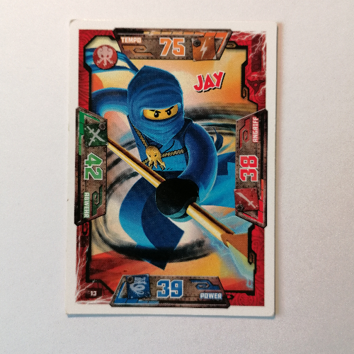 Trading Card, Ninjago Game Series 1 [German] - 13 Jay