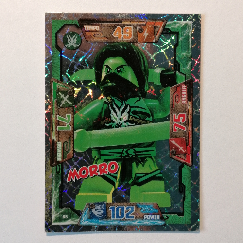 Trading Card, Ninjago Game Series 1 [German] - 65 Morro