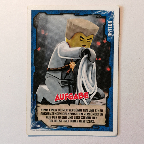 Trading Card, Ninjago Game Series 1 [German] - 139 Aufgabe