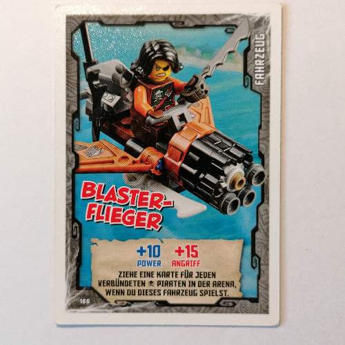 Trading Card, Ninjago Game Series 1 [German] - 166 Blaster-Flieger