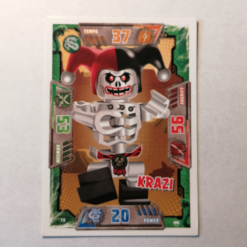 Trading Card, Ninjago Game Series 2 [German] - 78 Krazi