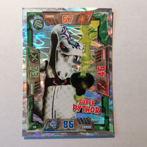 Trading Card, Ninjago Game Series 2 [German] - 85 Super Pythor