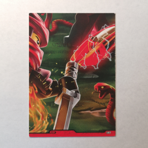 Trading Card, Ninjago Game Series 2 [German] - 197 Zeitzwillinge Puzzle #8