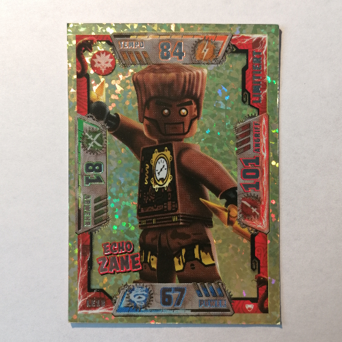 Trading Card, Ninjago Game Series 2 [German] - Limited Edition 18 Echo Zane