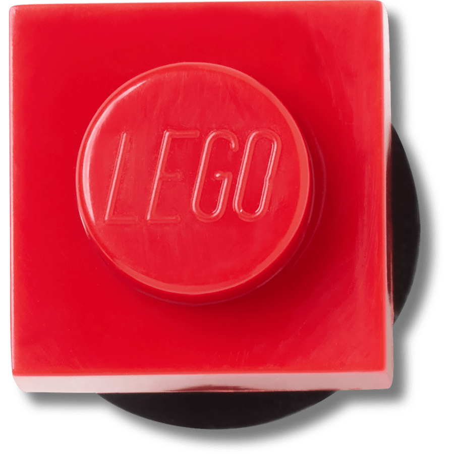 LEGO 10018250 Red Tile 1x1 Jibbitz box