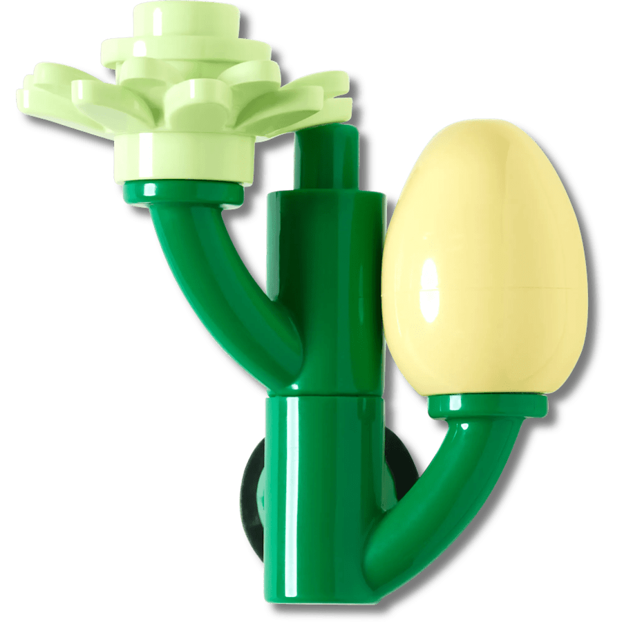 LEGO 10018260 Yellow Flower Bud Jibbitz box