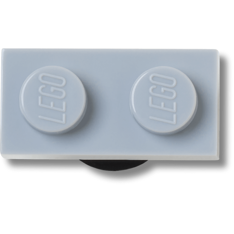 LEGO 10019737 Lt Grey Tile 1x2 Jibbitz box