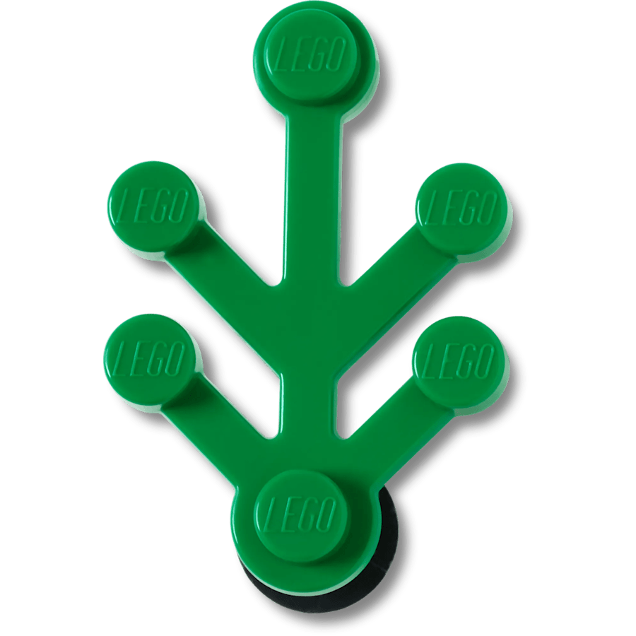 LEGO 10019743 Dark Green Leaf Jibbitz box