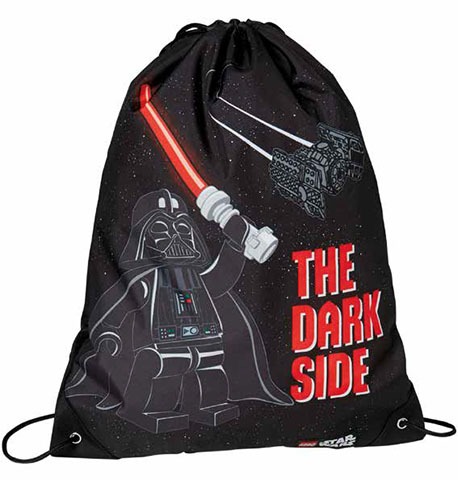 LEGO Star Wars The Dark Side Darth Vader Gym Bag