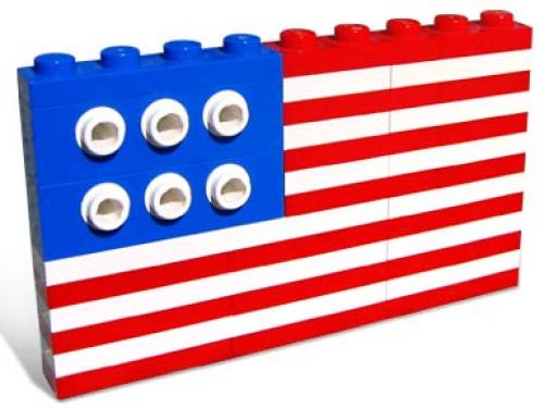 LEGO American Flag