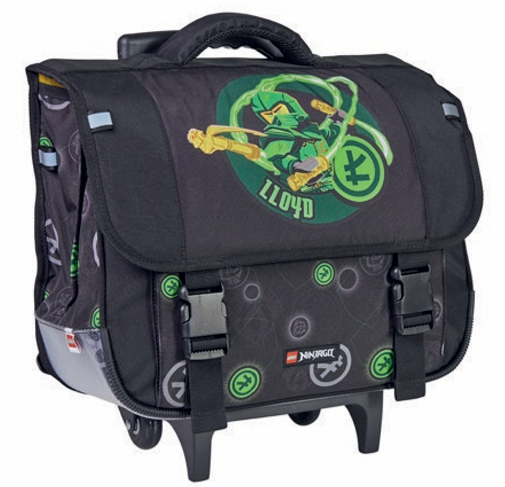 LEGO Gear - Ninjago Elemental Master Of Energy School Bag Trolley