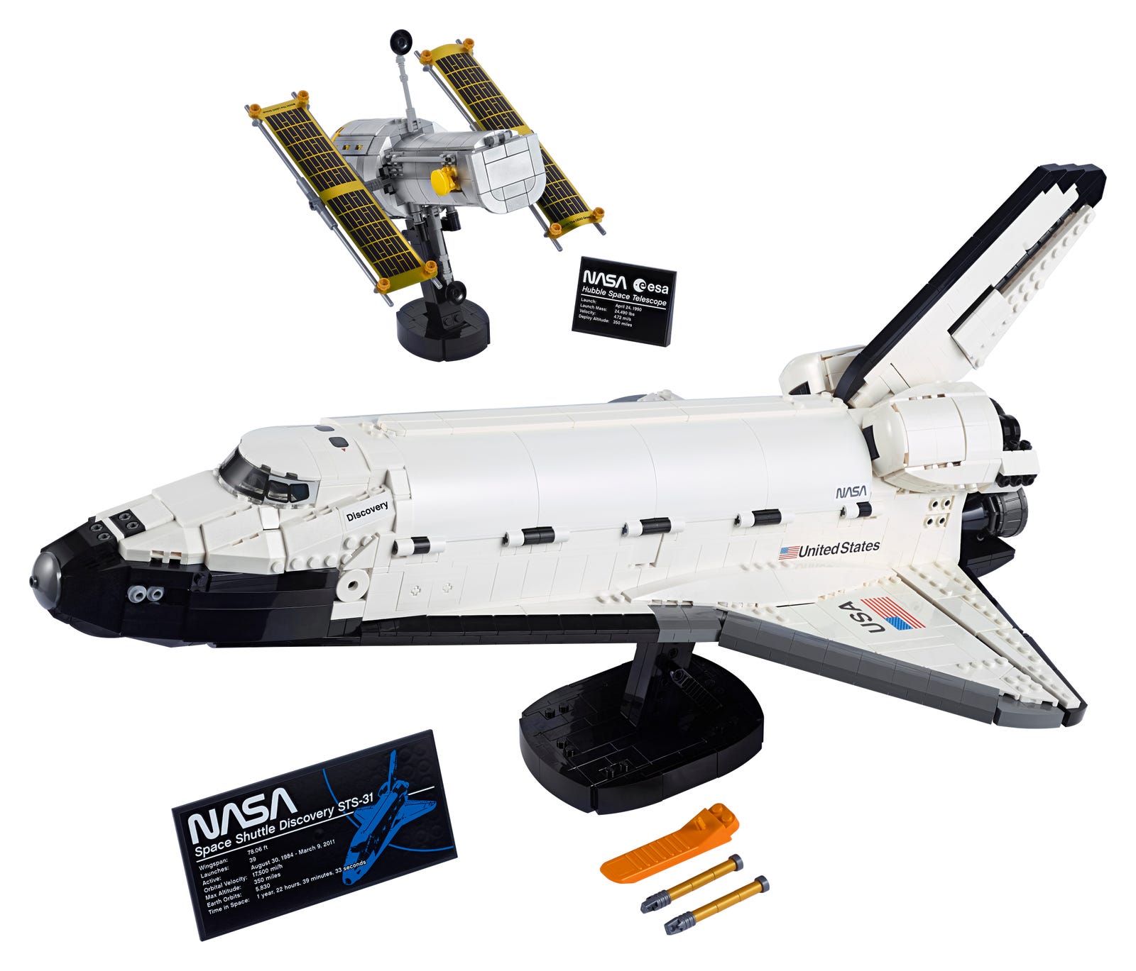 Main image of LEGO NASA Space Shuttle Discovery (10283-1)