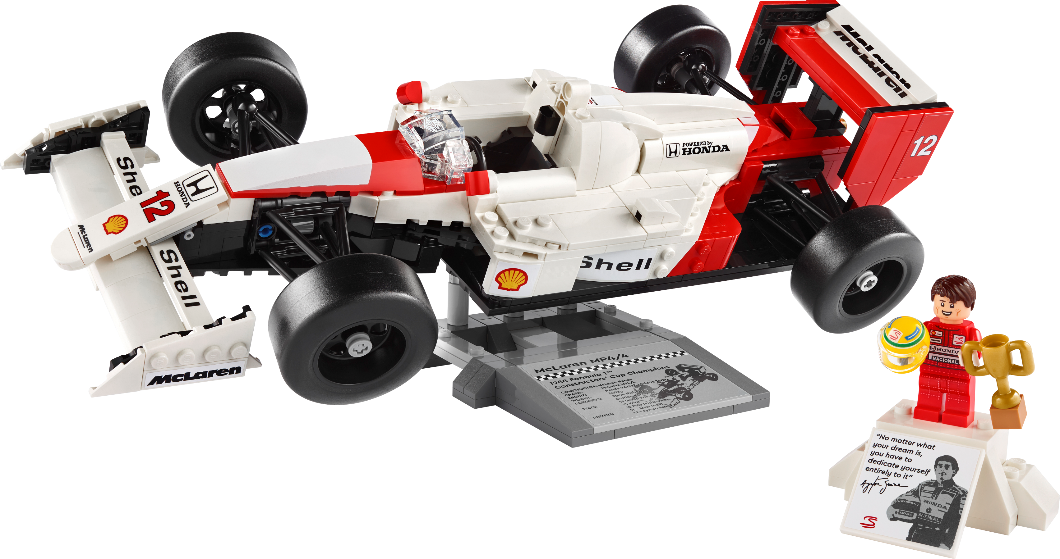 Main image of LEGO McLaren MP4/4 & Ayrton Senna (10330-1)