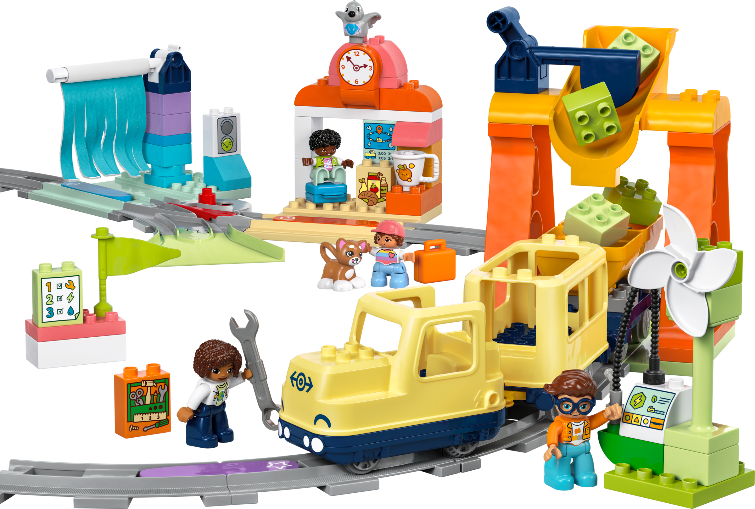 Main image of LEGO Big Interactive Community Train (10428-1)