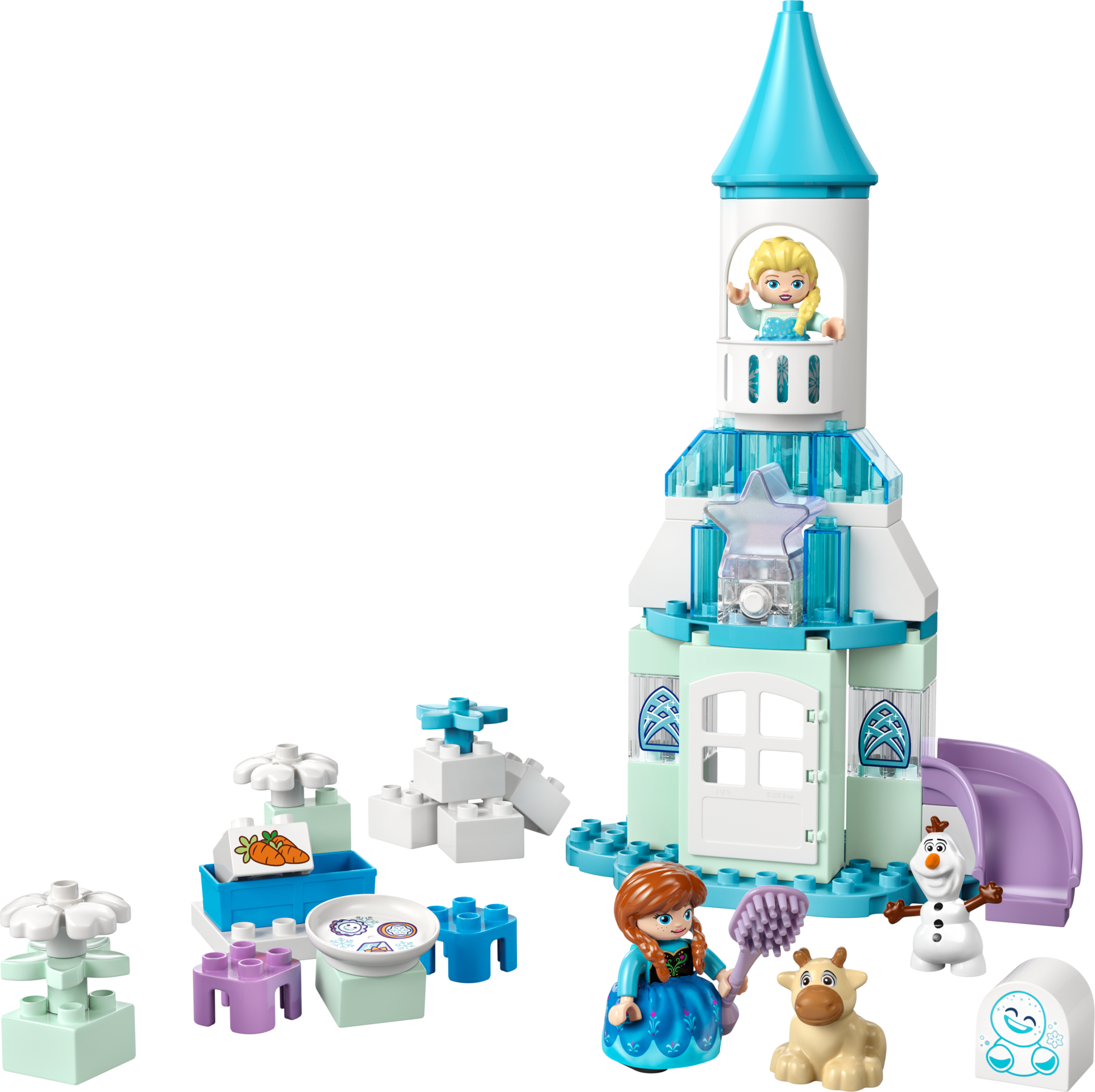 Anna and Elsa's Frozen Castle Party