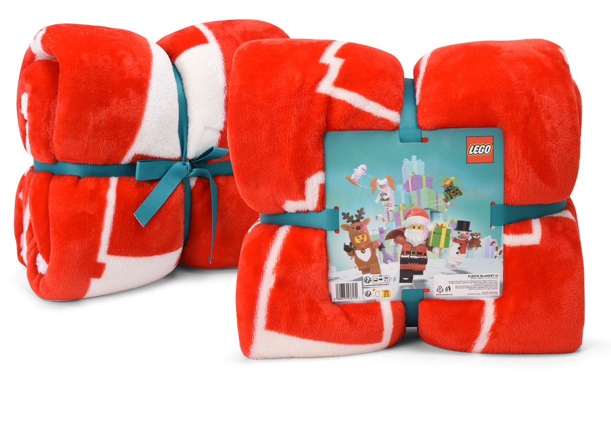 LEGO 106141 Candy Cane Fleece Blanket box